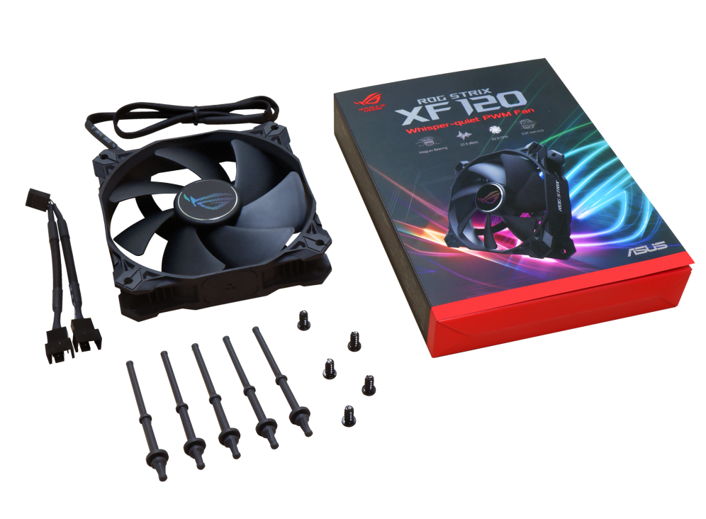 ASUS ROG Strix XF120 Universal Fan 120mm Black ASUS ROG Strix XF120 Universal Fan 120mm Black
